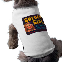 Golden Girl Brand Apples Vintage Advertisment pet clothing