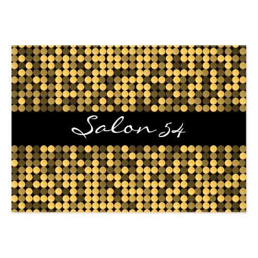 Golden Glam Business Card