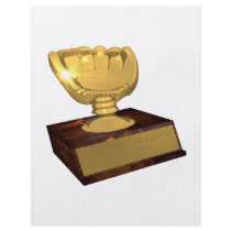 Golden Glove Award Flyer Design