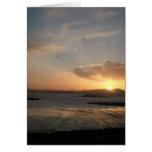 Golden Glow Greeting Card