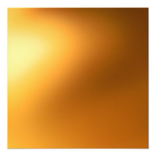 Golden Glow Invitation 5.25"