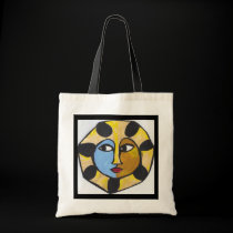 Golden Glow Tote bags