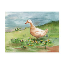 Golden Goose Postcard by bmthour Golden Goose Postcard