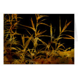 Golden Grass Greeting Card