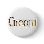 Golden Groom button