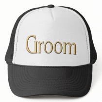 Golden Groom hat