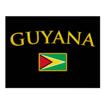 Golden Guyana Postcard