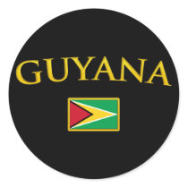 Golden Guyana stickers