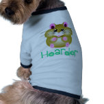 Golden Hamster - "Hoarder" Dog T Shirt