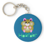 Golden Hamster - "Hoarder" Key Chains