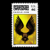 Golden Hawk stamps