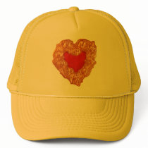Golden Heart hats