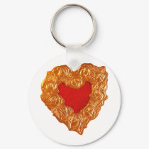 Golden Heart keychains