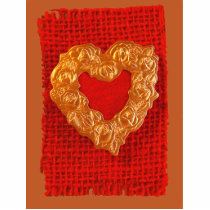 Golden Heart photo sculptures by Leenasart Golden Heart photo sculptures