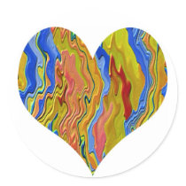 Golden Heart  - Poker Champion stickers