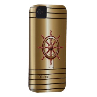 Golden Helm Sailor's iPhone 4 Case