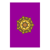 Golden Heptagon posters by clarachandler Golden Heptagon posters