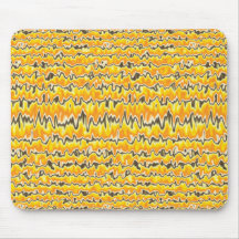 Golden Horizon in Waves Mouse Pads