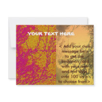 Golden Horizons  - Peace Within invitations