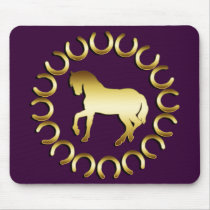 GOLDEN HORSE mousepads