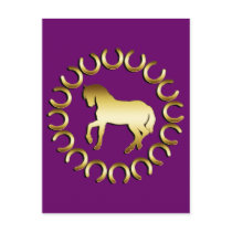 GOLDEN HORSE postcards