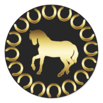GOLDEN HORSE stickers