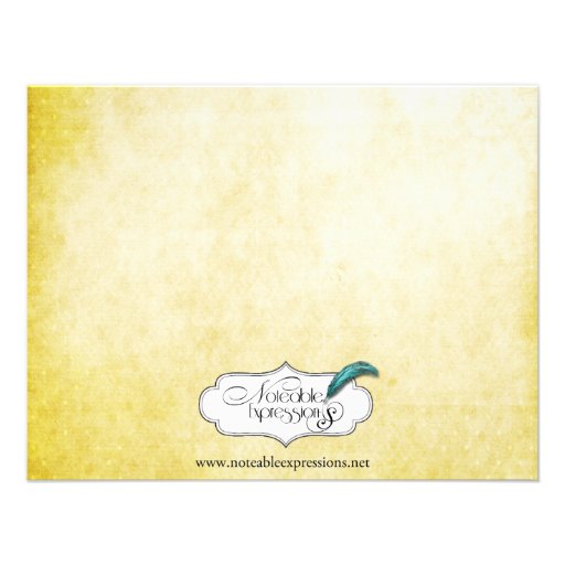 Golden Hummingbird Watercolor Wedding Engagement Custom Announcement