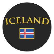 Golden Iceland stickers