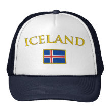 Golden Iceland Trucker Hat