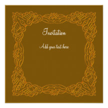 Golden Invitation