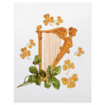 GOLDEN IRISH HARP LETTERHEAD DESIGN