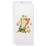 GOLDEN IRISH HARP rack cards