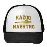 Golden Kazoo Musical Instrument Musicians Hat