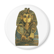 Golden King Tut Fridge Magnet