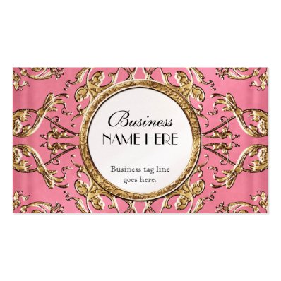 Golden Lace Satin Look Formal Elegant Businesses Business Card Template