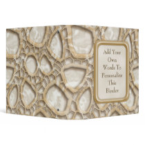 Golden Latte Interwebs Binder