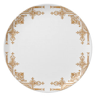 Golden Lattice design Plates