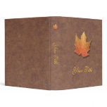 Golden Leaf Vinyl Binders