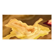 Golden Leaf - Gold Color Therapy Art photo cards by doonagiri Golden Leaf - Gold Color Therapy Art photo cards