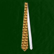 Golden Leaf - Gold Color Therapy Art ties by doonagiri Golden Leaf - Gold Color Therapy Art ties