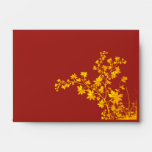 Golden Leaves A6 Envelope
