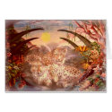 golden  leopard morning cards