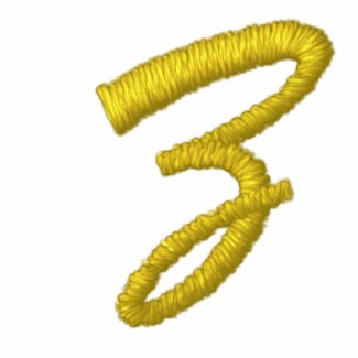 Golden letter Z embroideredshirt