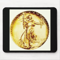 Golden Libertas Mousepads