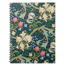 Golden Lilies Notebook