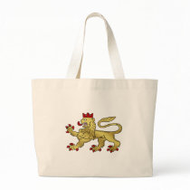 Golden Lion emblem - Lion Shield Bags