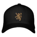 Golden lion Embroidered Cap embroidered hats