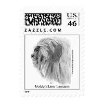 Golden Lion Tamarin Stamps
