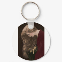 *Golden Locks* Vintage Beauty keychains
