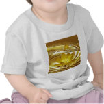 Golden lotus flower shirts